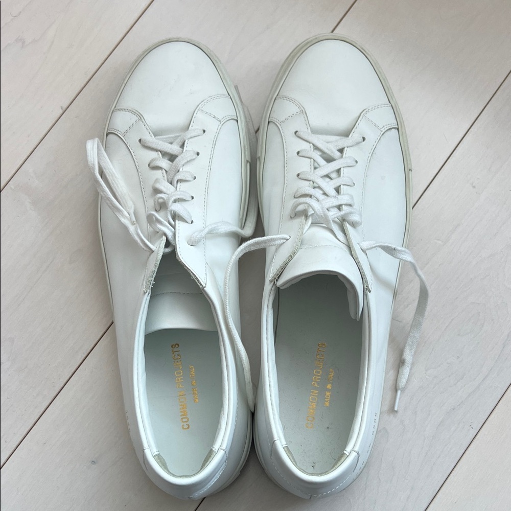 Common Projects Classic White Leather Sneakers